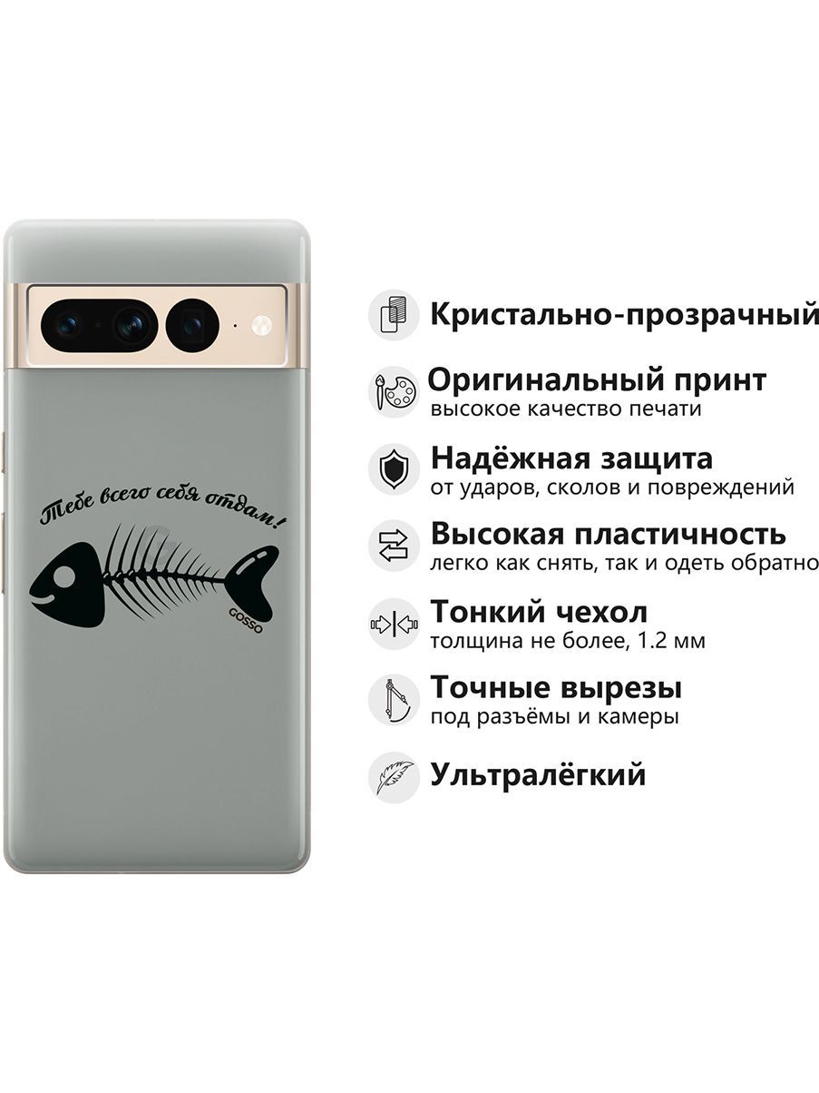 Чехол на Google Pixel 7 Pro с 3D принтом 