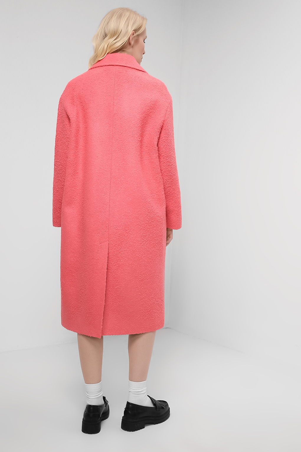 Пальто женское Belucci BL22016164 розовое 48 RU