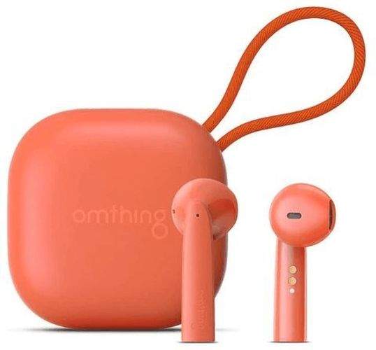 Беспроводные наушники Omthing AirFree Pods Orange, купить в Москве, цены в интернет-магазинах на Мегамаркет