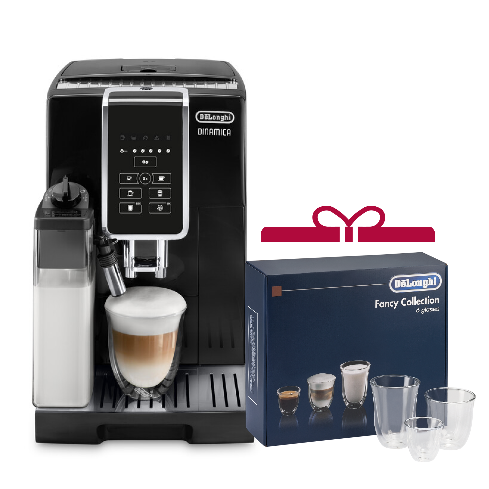 Delonghi в комплекте Sharp. Габариты Melitta автоматическая кофемашина Caffeo f 531-101 passione ONETOUCH.