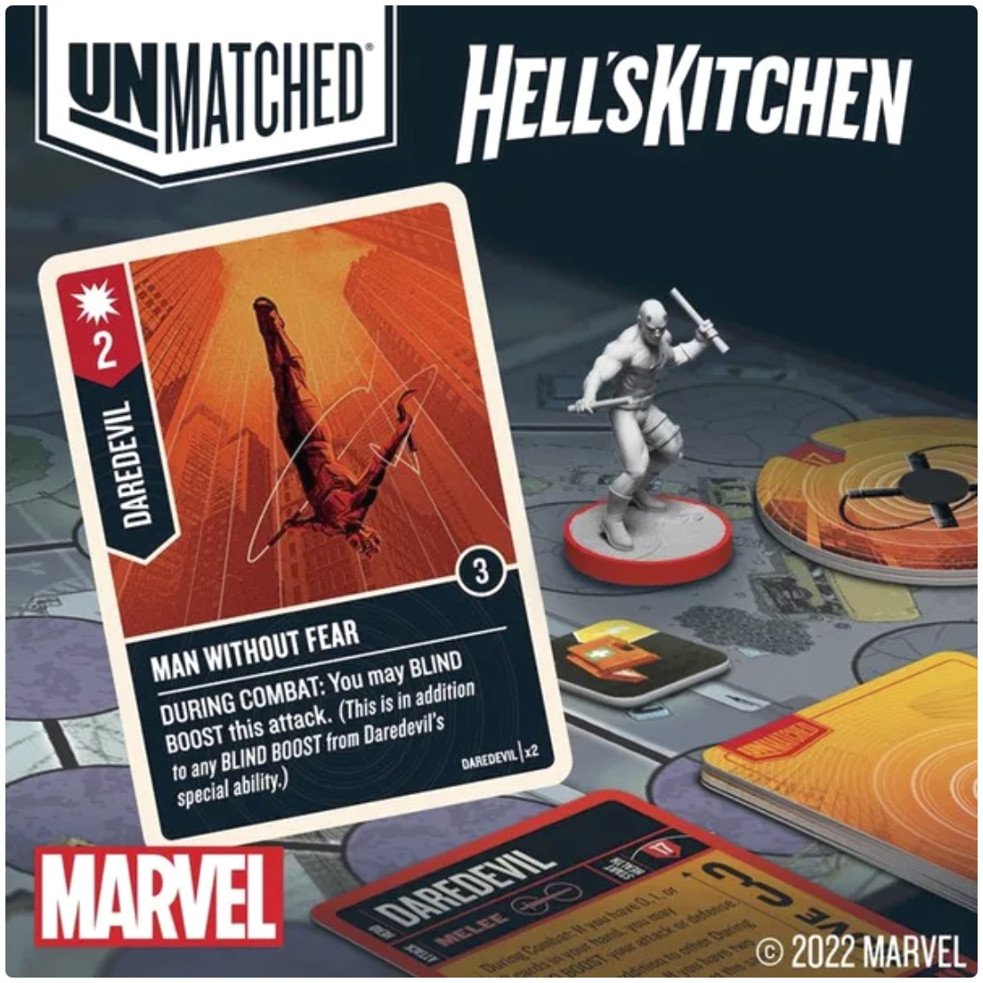 Настольная игра Mondo Games Unmatched Marvel Hells Kitchen (на английском)  – купить в Москве, цены в интернет-магазинах на Мегамаркет