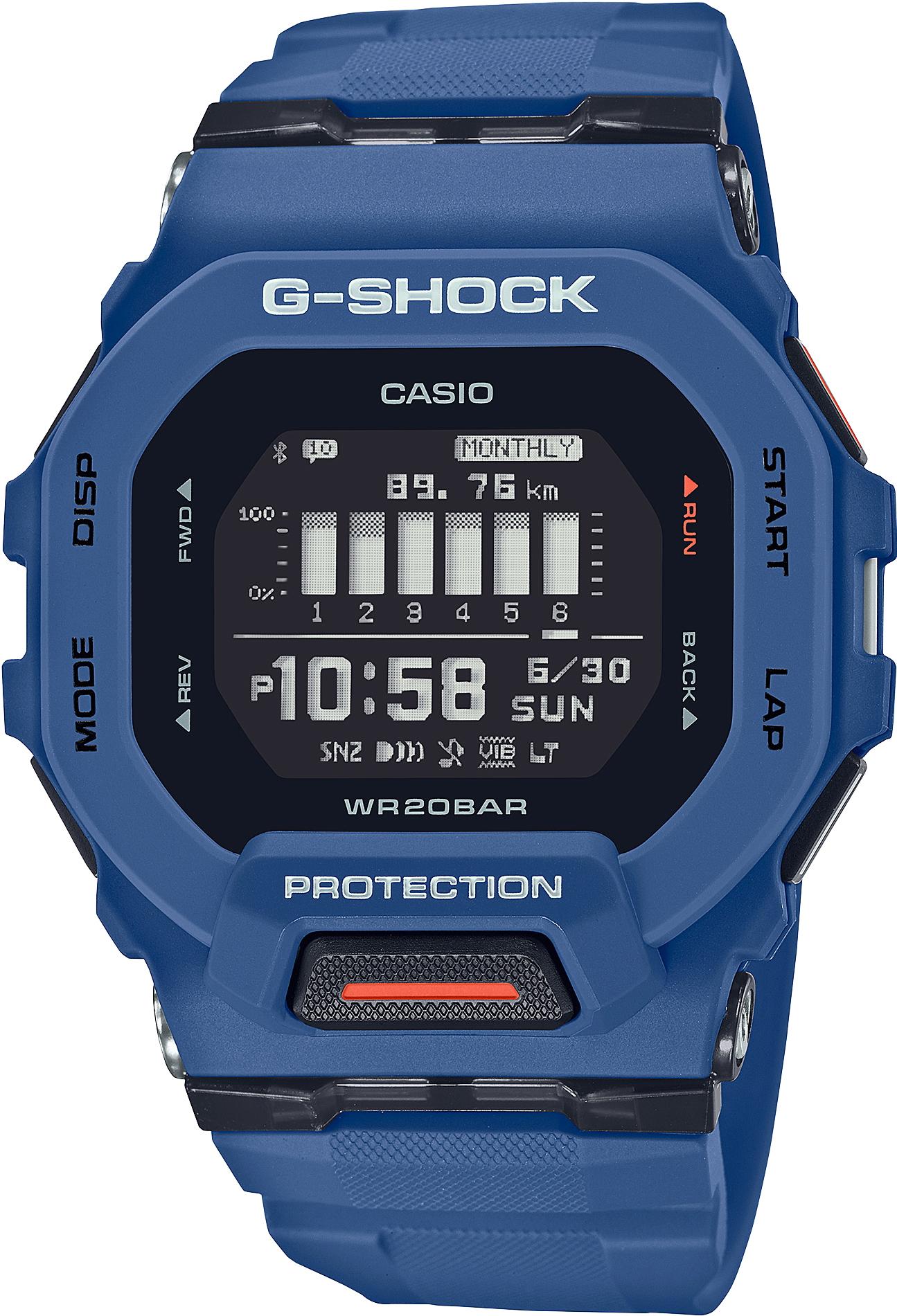 Наручные часы мужские Casio GBD-200-2E - купить в Watches World, цена на Мегамаркет