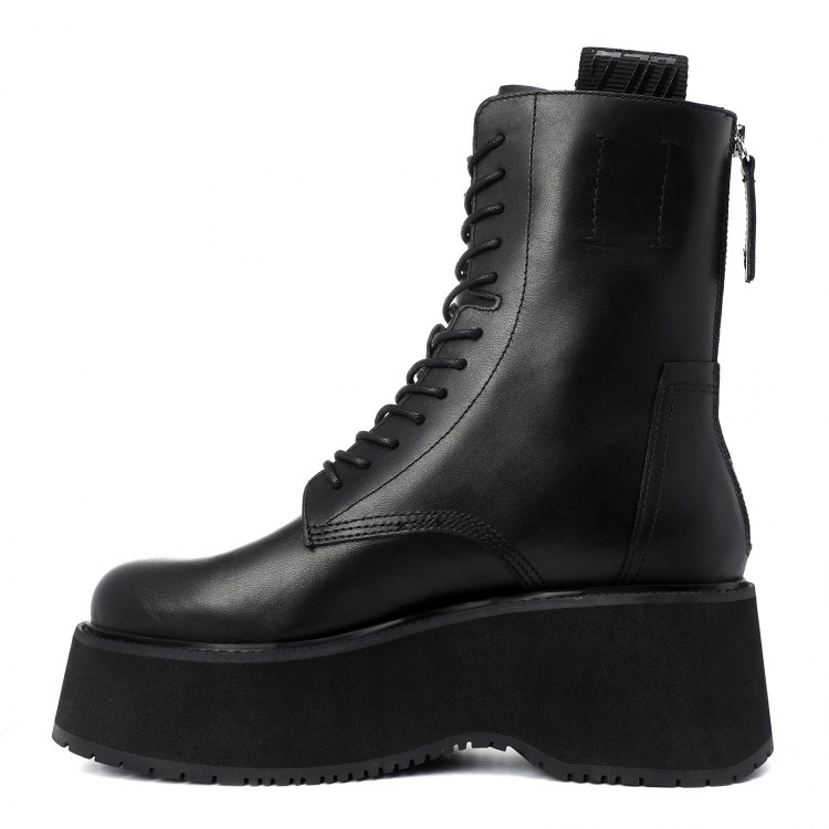 Ботинки женские Ash NIRVANA FW20_2412317 черные 37 EU - купить в Москве,цены на Мегамаркет