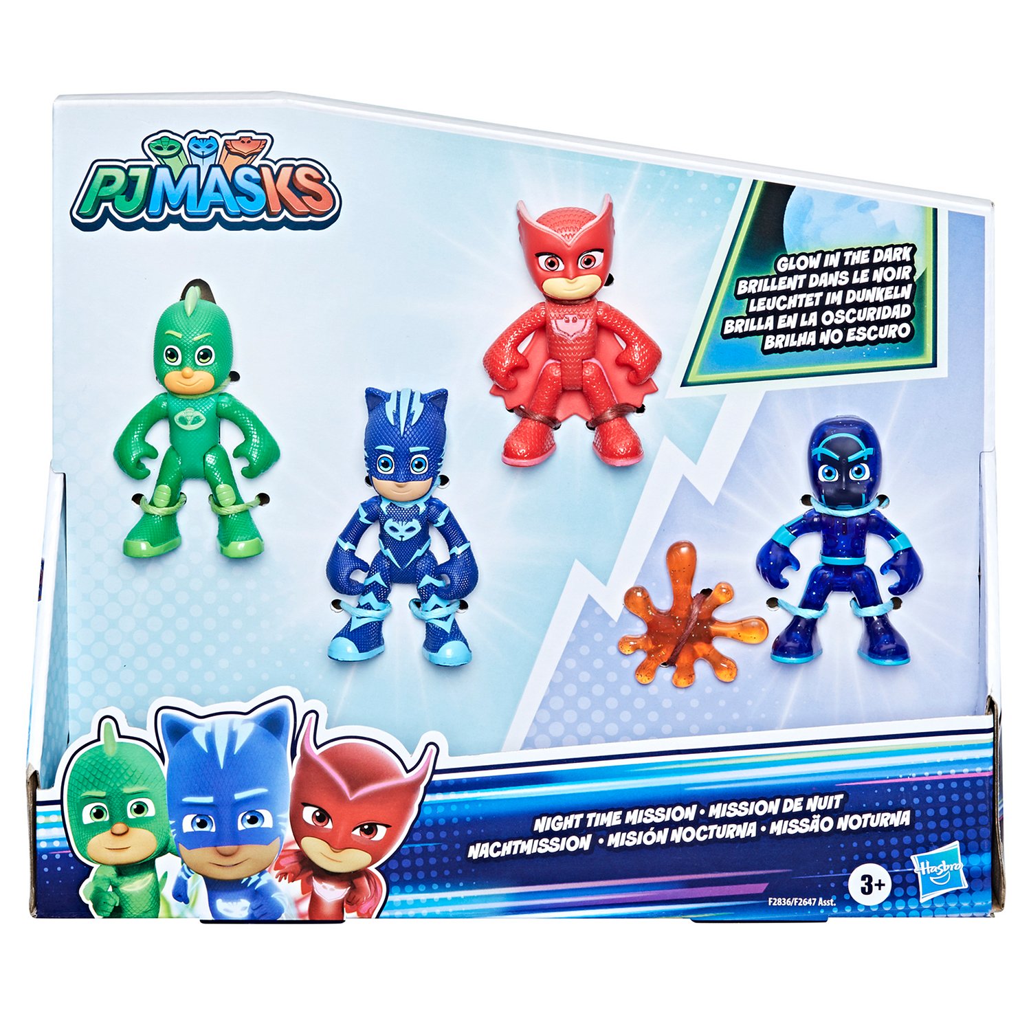 Набор игровой PJ masks Герои против Злодеев ночь F28365X0 – купить в  Москве, цены в интернет-магазинах на Мегамаркет