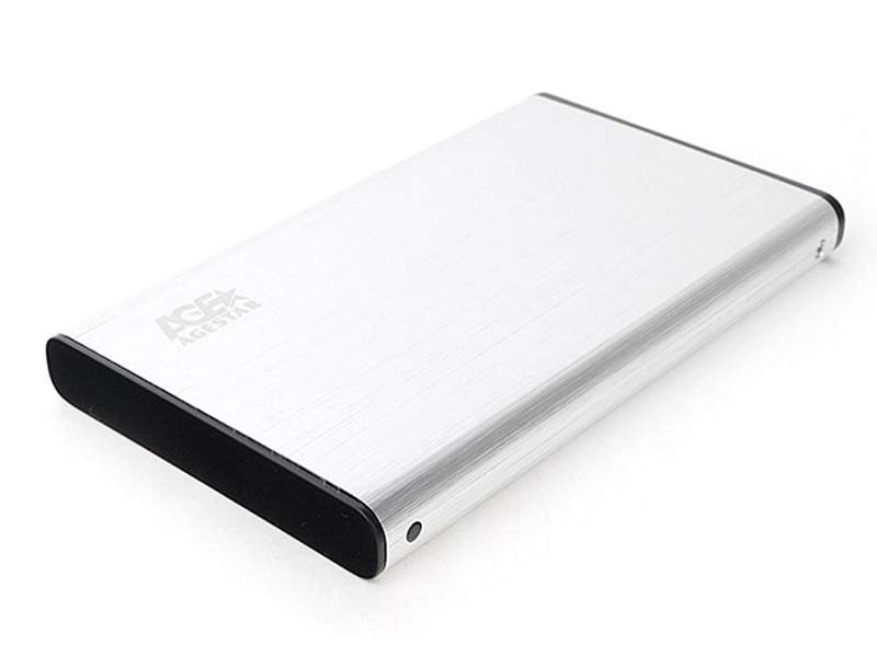 Внешний корпус AgeStar 2.5 SATA HDD/SSD 9.5mm/7mm/5mm 3UB2O9-6G-SV, купить в Москве, цены в интернет-магазинах на Мегамаркет