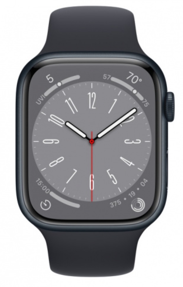 Смарт-часы Apple Watch Series 8 41mm Midnight Aluminium Sport M/L - купить в Technik Star, цена на Мегамаркет