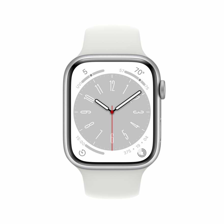 apple watch 8 silver