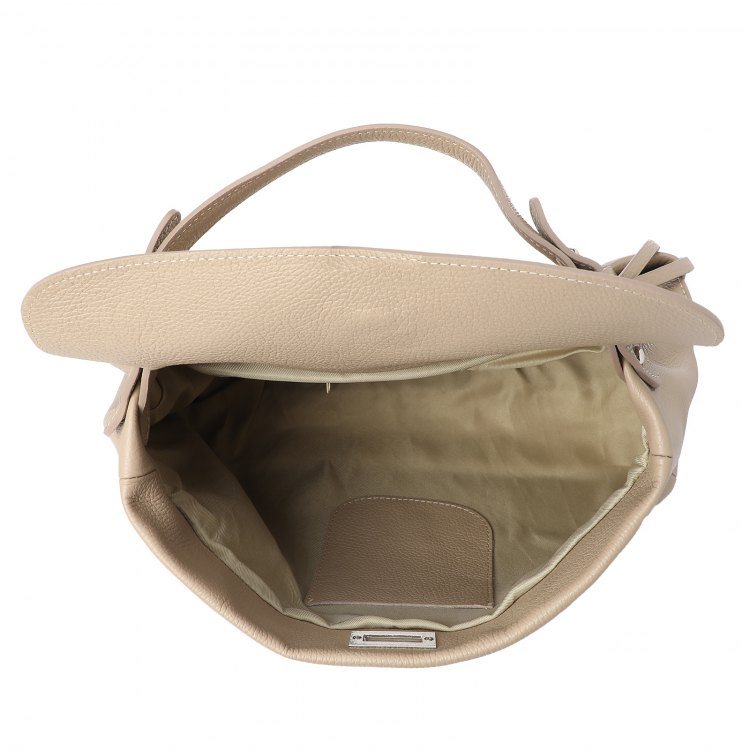 Комплект (брелок+сумка) женский Diva`s Bag M9040, серо-бежевый