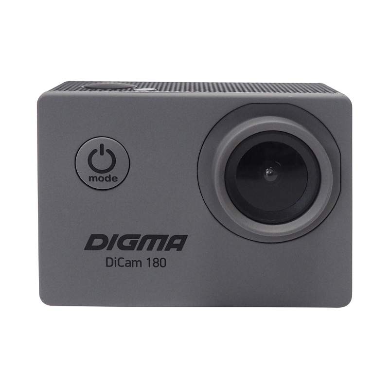 Экшн-камера DIGMA DiCam 180 Grey (DC180) – купить в Москве, цены в интернет-магазинах на Мегамаркет