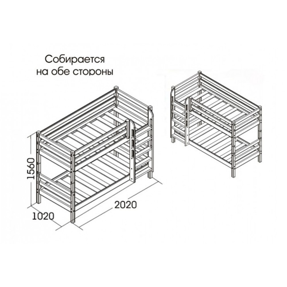 Двухъярусные кровати мебельград