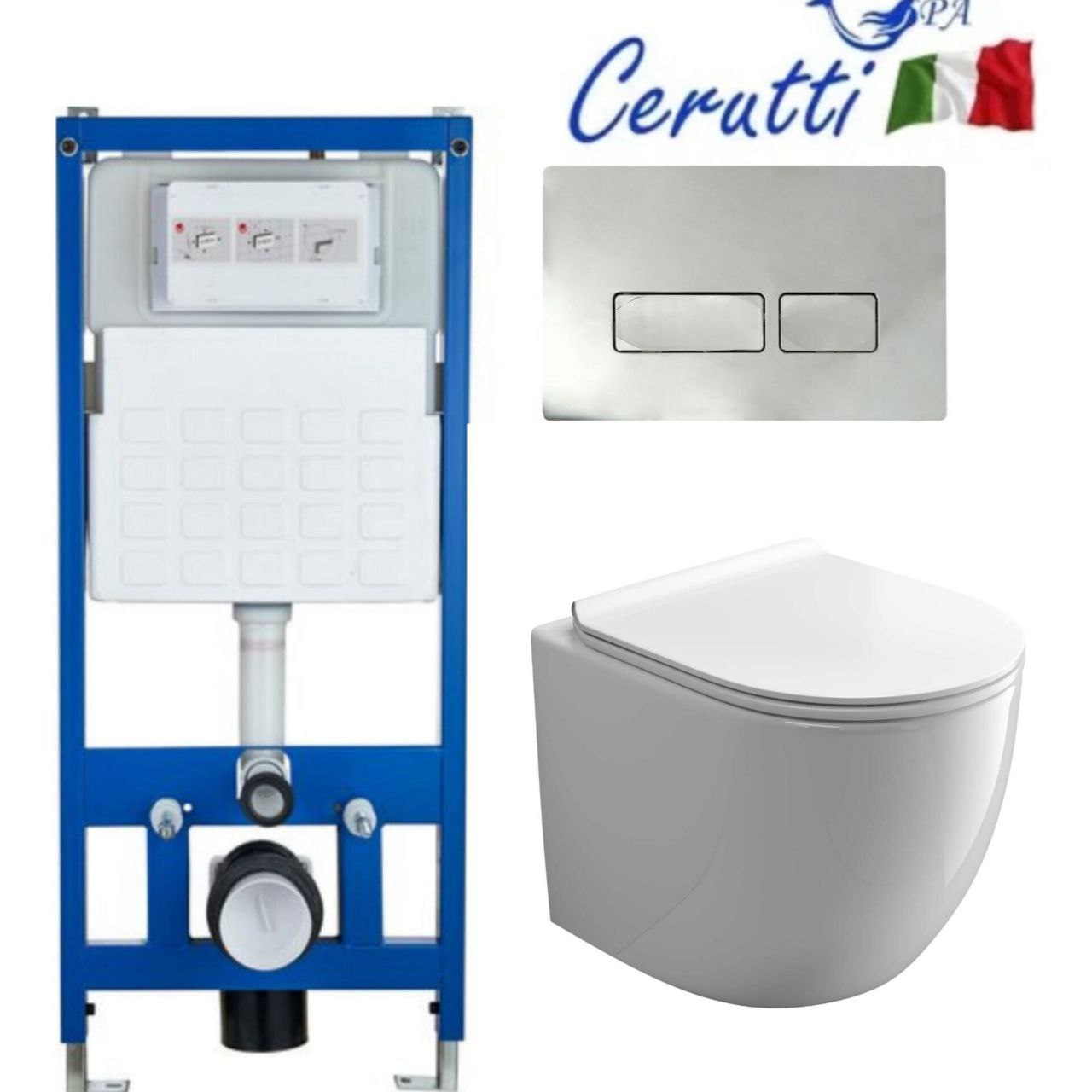 Подвесные унитазы cerutti spa. Подвесные унитазы cerutti spa