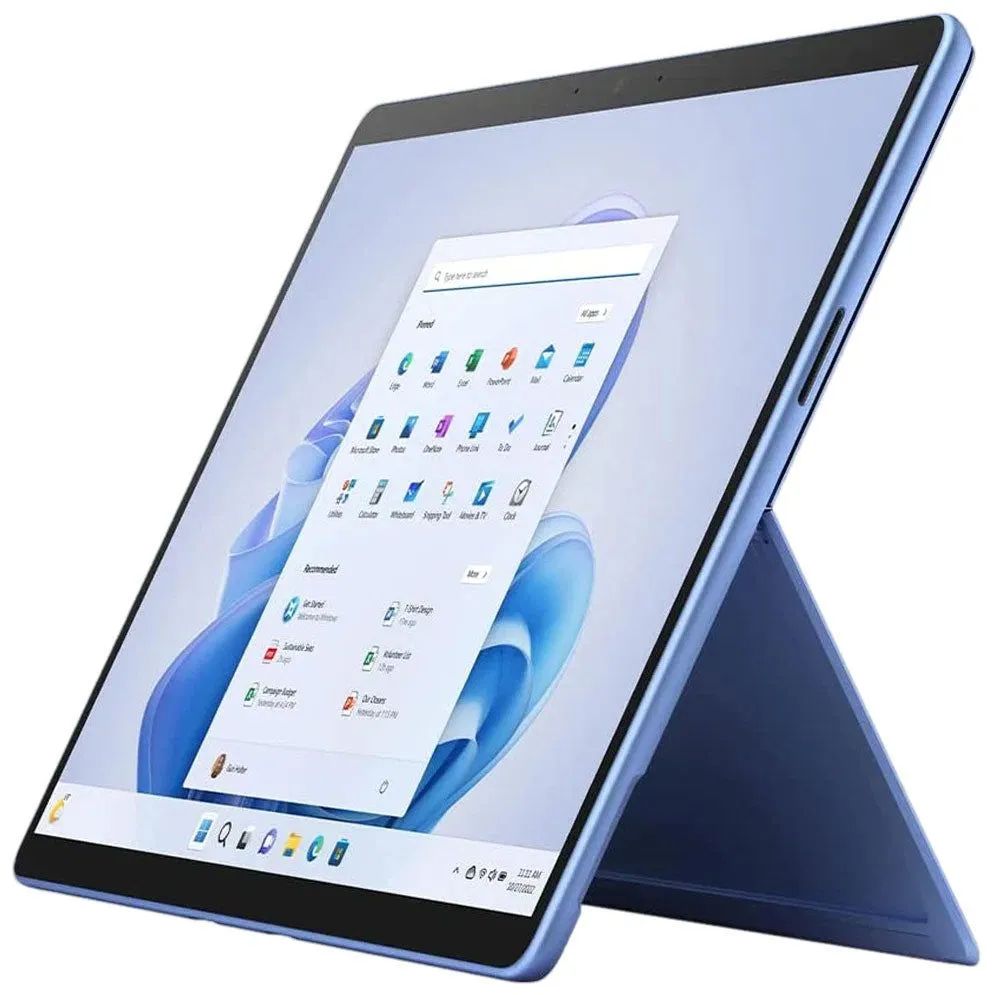 13" Планшет Microsoft Surface Pro 9 i7, 16/256 ГБ, Wi-Fi, sapphire, купить в Москве, цены в интернет-магазинах на Мегамаркет