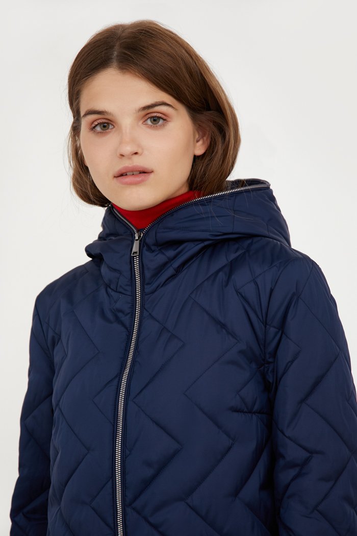 Куртка женская Finn Flare A20-32007 синяя XS