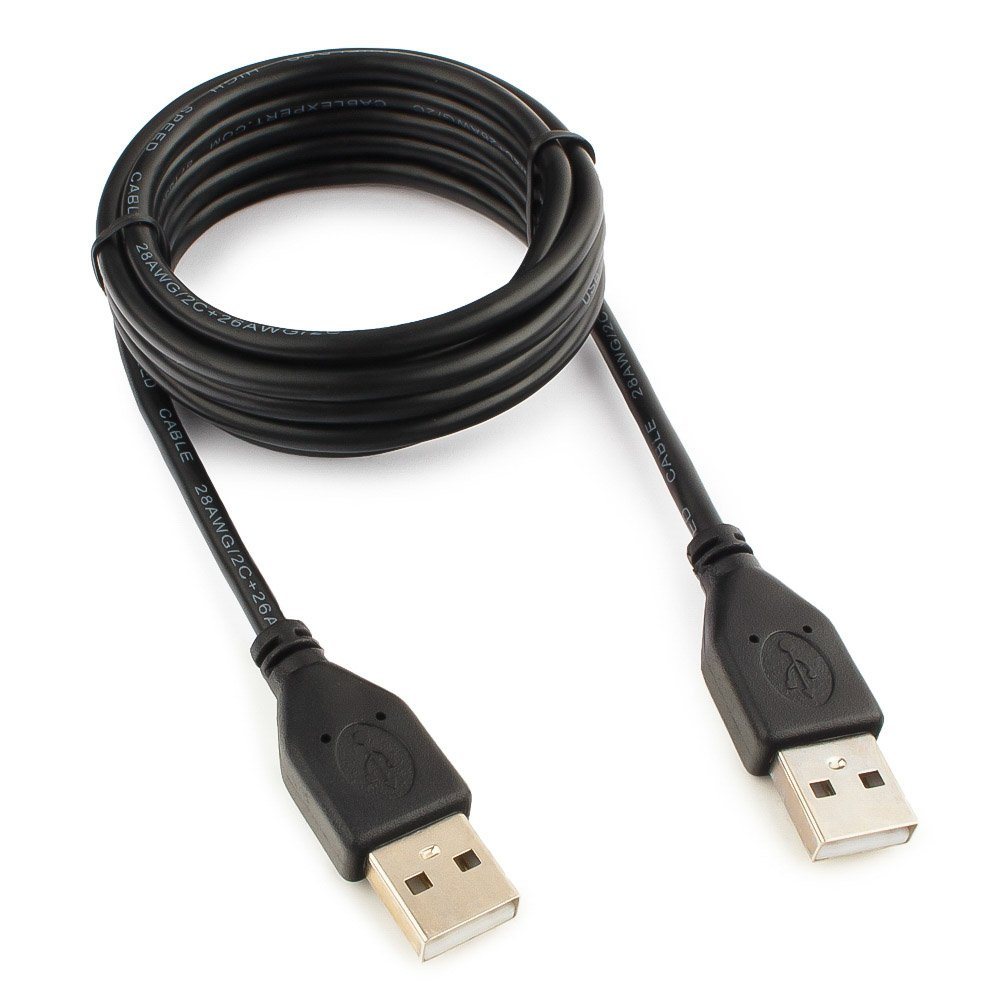 Кабель Cablexpert 2xUSB A-USB A вилка-вилка м CCP-USB2-AMAM-6 - купить в Клавторг FBS, цена на Мегамаркет