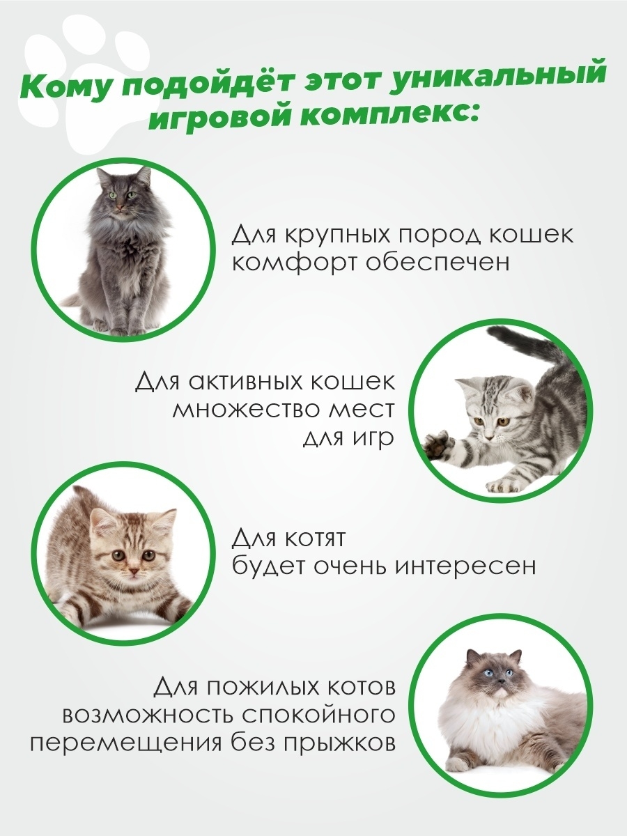 Купить комплекс для кошек Pet БМФ Якше мини с когтеточкой 50 x 35 x 53 см,  бежевый, цены на Мегамаркет | Артикул: 600006009633