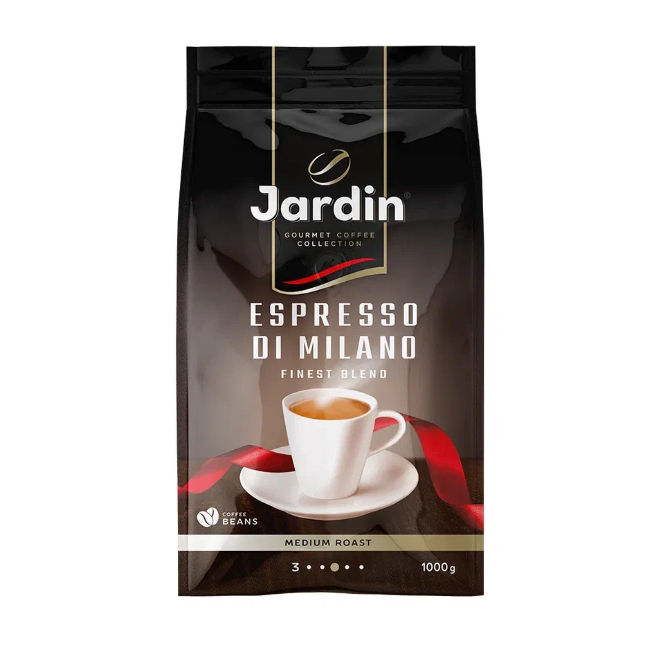 Купить кофе в зернах Jardin Espresso Di Milano 1 кг, цены на Мегамаркет | Артикул: 100023772558