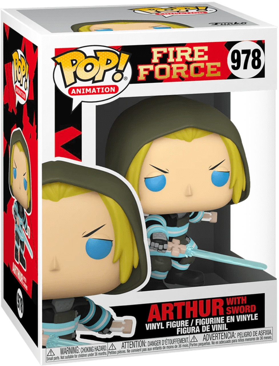 Фигурка Funko POP! Animation Fire Force Arthur with Sword 56156 – купить в  Москве, цены в интернет-магазинах на Мегамаркет