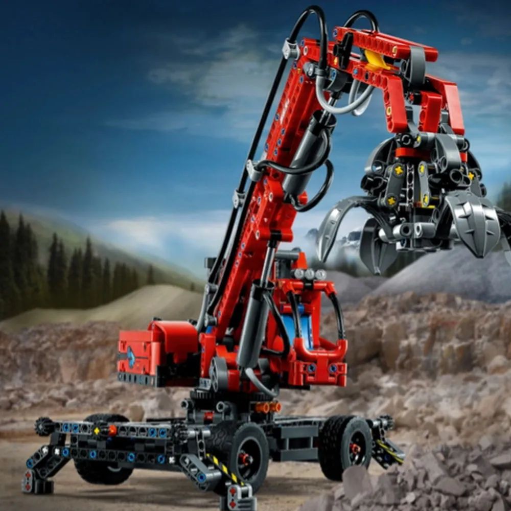 Отзывы о техника конструктор для детей и взрослых LEGO Technic 42144  Грузовой авто погрузчик - отзывы покупателей на Мегамаркет | конструкторы  LEGO LEGC42144 - 600008709660