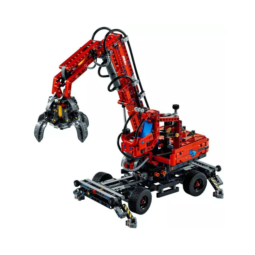 Отзывы о техника конструктор для детей и взрослых LEGO Technic 42144  Грузовой авто погрузчик - отзывы покупателей на Мегамаркет | конструкторы  LEGO LEGC42144 - 600008709660