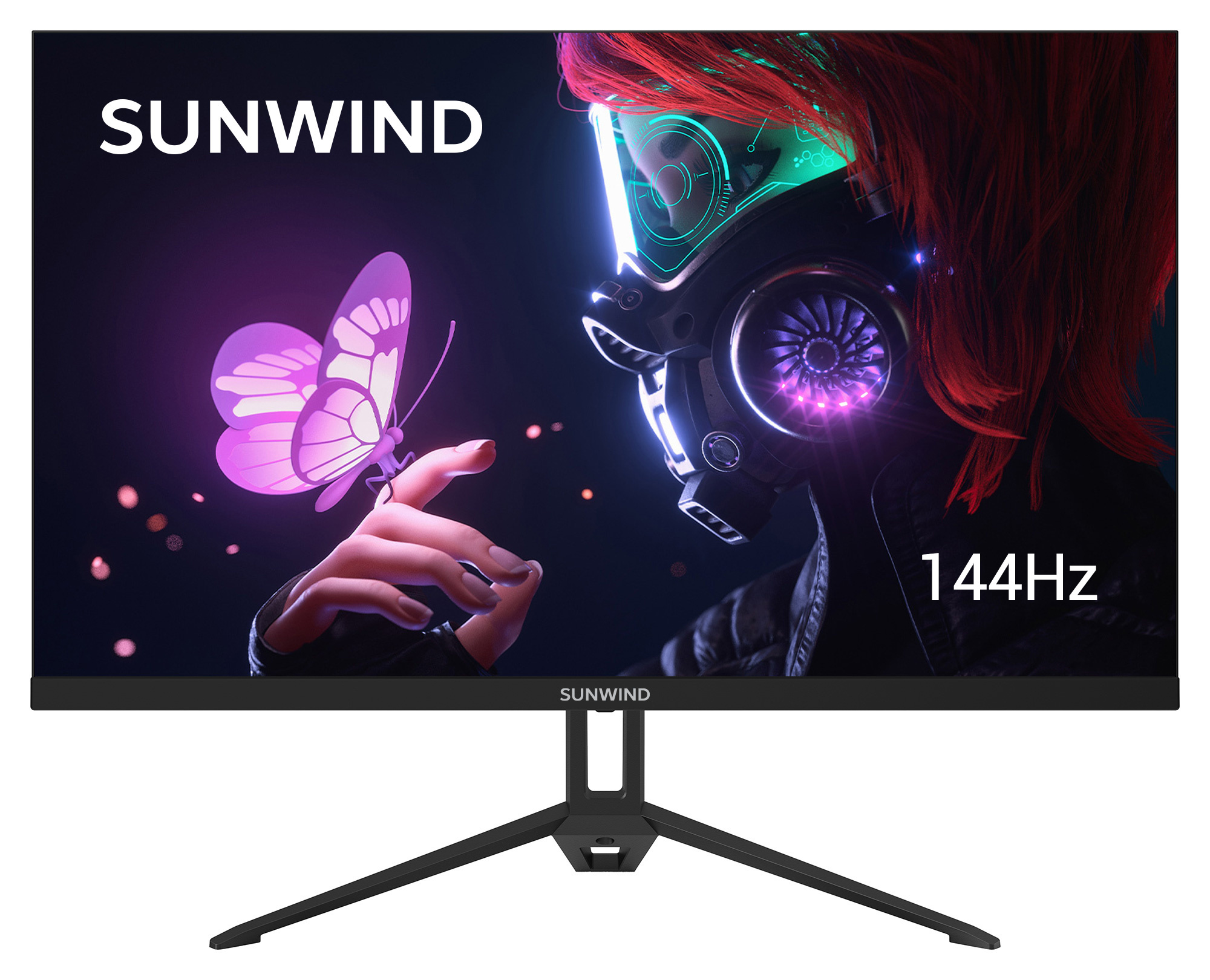 27" Монитор Sunwind SUN-M27BA108 Black 144Hz 2560x1440 IPS - отзывы покупателей на маркетплейсе Мегамаркет | Артикул: 100048528074