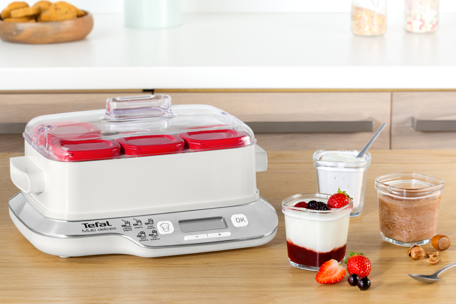 Йогуртница Tefal Multidelice Express YG660132 - отзывы покупателей на  маркетплейсе Мегамаркет | Артикул: 100023614516