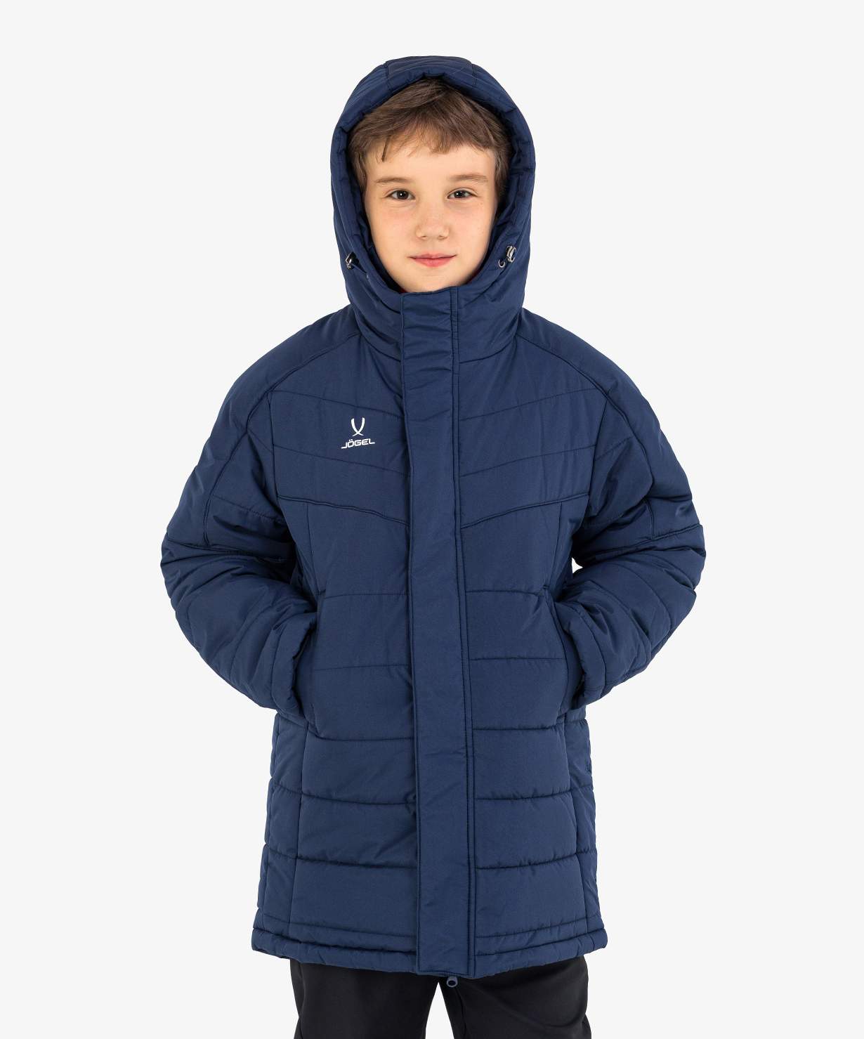 Куртка утепленная Jogel CAMP Padded Jacket, темно-синий, детский - YM УТ-00021070_YM