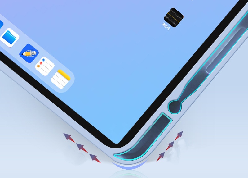 Чехол MyPads для iPad Air 4 2020 10.9 голубой