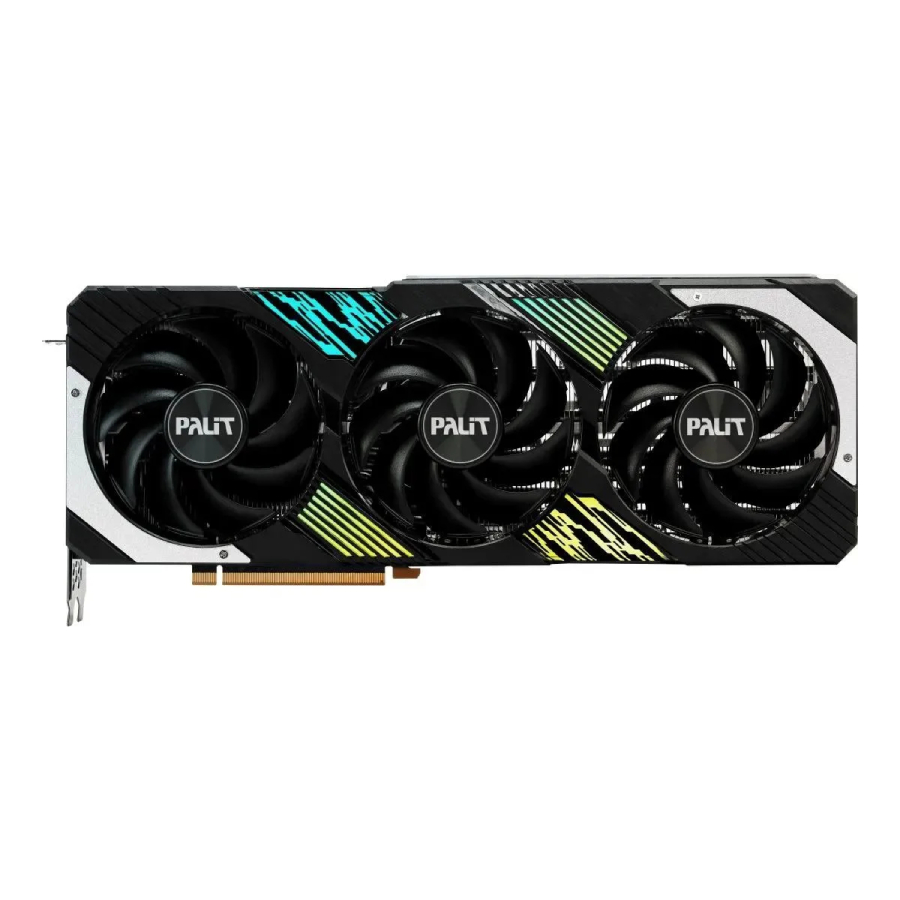 Видеокарта Palit RTX4080 Super Gamingpro OC 16GB GDDR6X 256bit DPx3 HDMI 3FAN RTL - купить в Мегамаркет Москва, цена на Мегамаркет