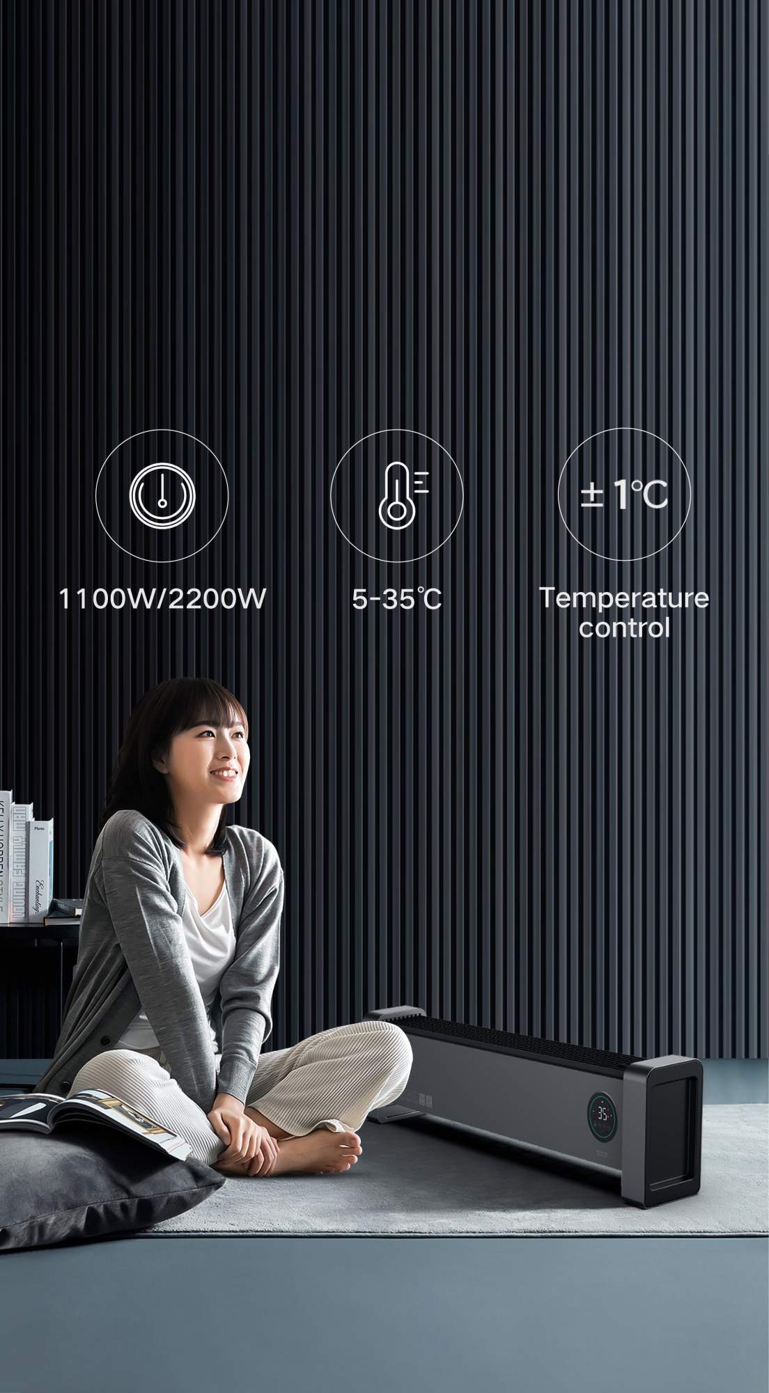  Viomi Smart Heater Pro 2 черный,  , цены в .