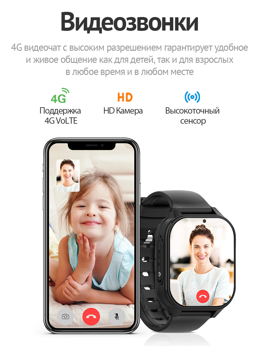 Детские смарт-часы Smart Present kt19pro черный, купить в Москве, цены в  интернет-магазинах на Мегамаркет