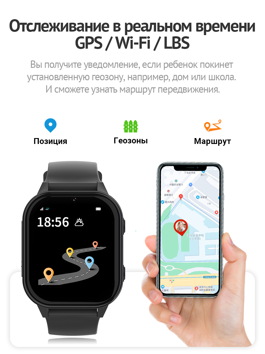 Детские смарт-часы Smart Present kt19pro черный, купить в Москве, цены в  интернет-магазинах на Мегамаркет