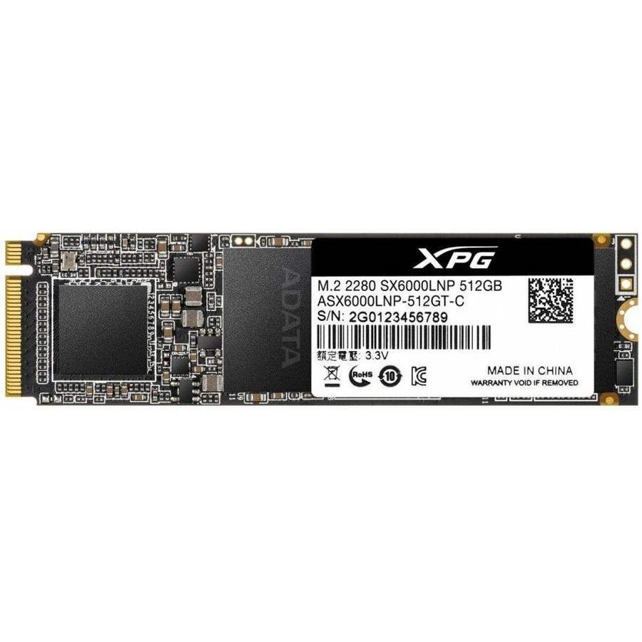 SSD диск ADATA XPG SX6000 Lite 512ГБ (ASX6000LNP-512GT-C) - купить в Москве, цены в интернет-магазинах Мегамаркет