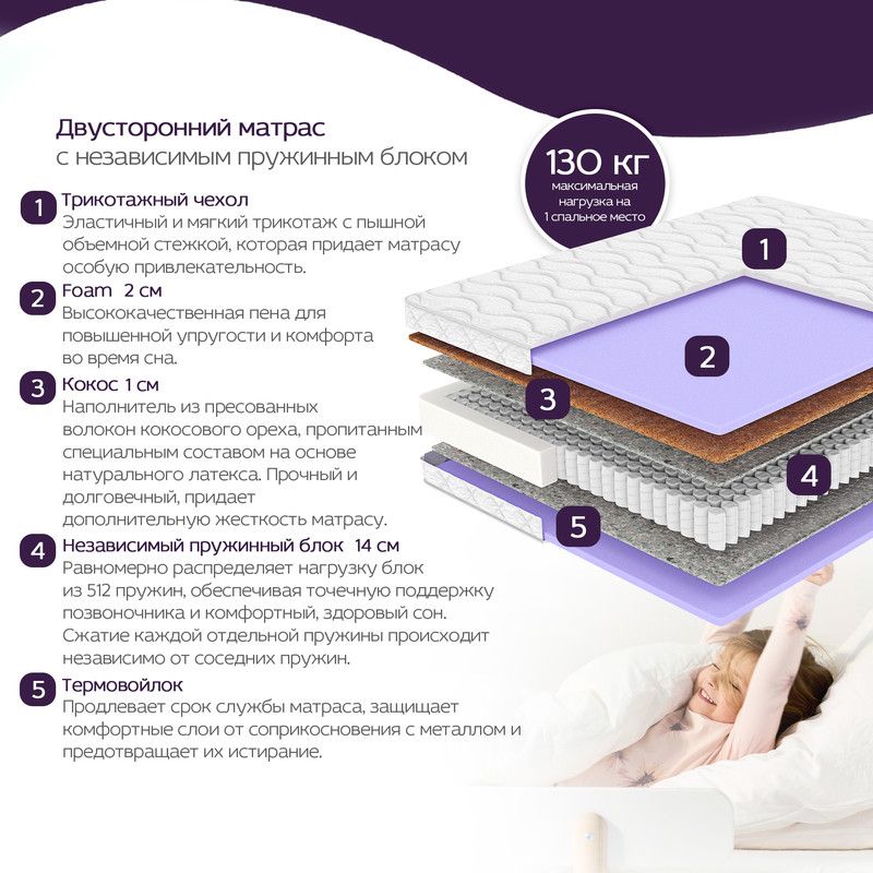 Матрас x sleep orto ergonomic