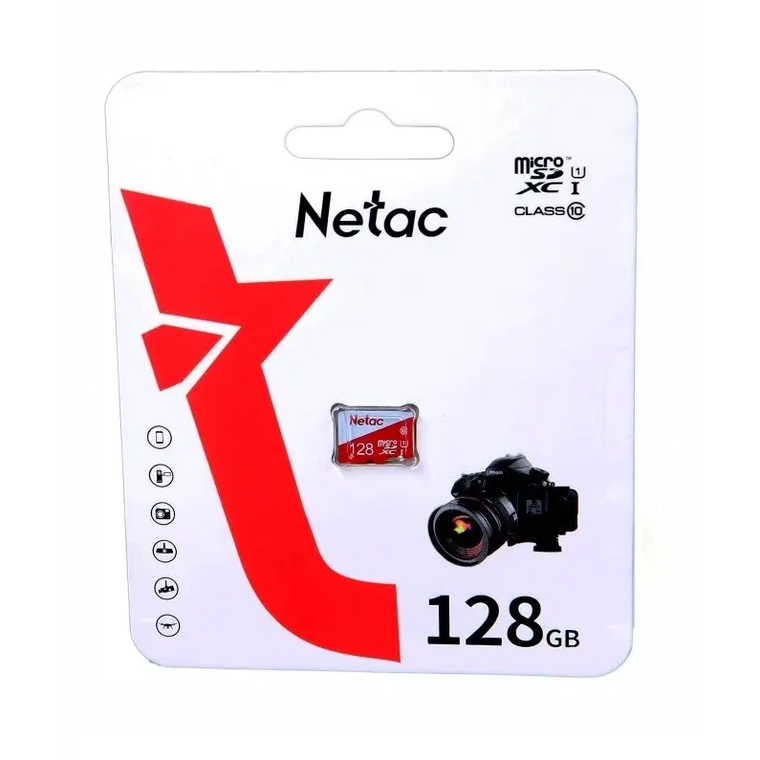 Карта памяти Netac Micro SDXC 128Гб (NT02P500ECO-128G-S) - купить в Мегамаркет Москва, цена на Мегамаркет