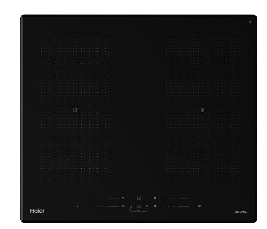 Встраиваемая варочная панель индукционная Haier HHX-Y64SFFVB черный, купить в Москве, цены в интернет-магазинах на Мегамаркет