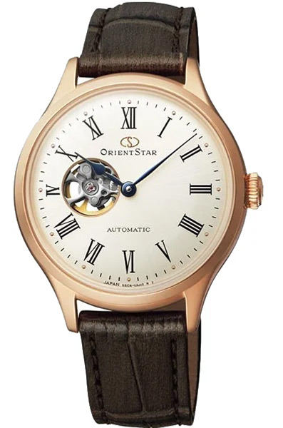 Наручные часы женские Orient RE-ND0003S00B коричневые - купить, цены на Мегамаркет