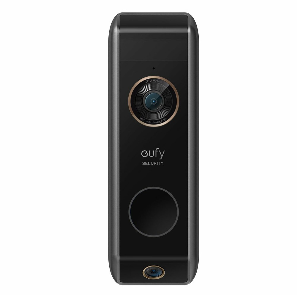 Видеодомофон Eufy Video Doorbell 2K Prо + Home Base 2 (E8213), чёрный -  купить в ООО «ТФН», цена на Мегамаркет