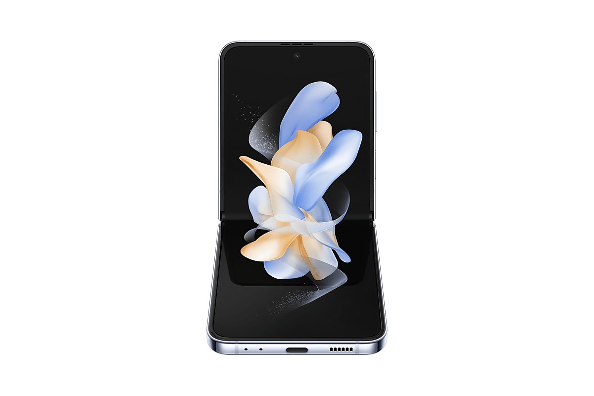 Смартфон Samsung Galaxy Z Flip4 8/256GB голубой (SM-F721BLBEMEA), купить в  Москве, цены в интернет-магазинах на Мегамаркет