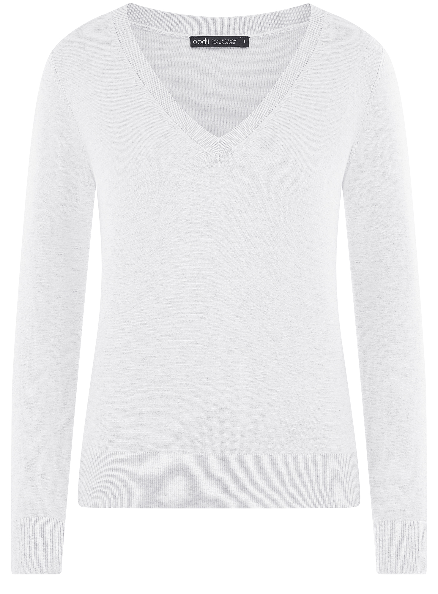 Пуловер женский oodji 73812290-6B серый 2XS