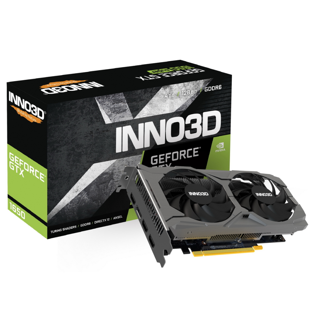 Видеокарта Inno3D NVIDIA GeForce GTX 1650 Twin X2 OC V3, купить в Москве, цены в интернет-магазинах на Мегамаркет