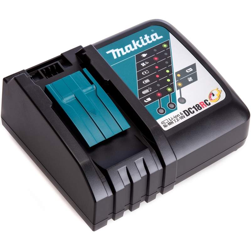 Зарядное устройство Makita 630C82-2 DC18RC LXT 18В купить, цены в Москве на Мегамаркет