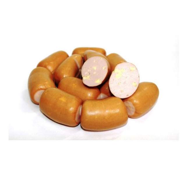 Сардельки с сыром фото