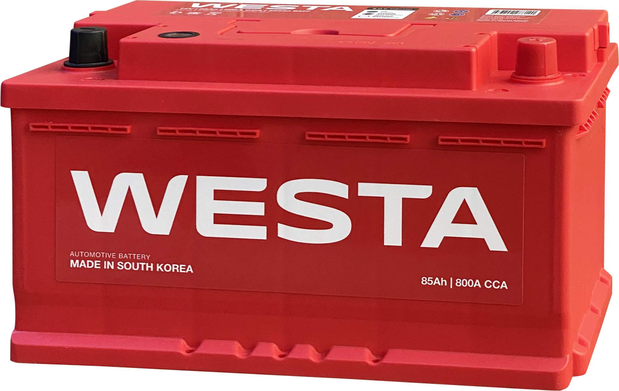 Купить аккумулятор WESTA Korea 58539 SMF 85 Ач 800 А обратная полярность, цены на Мегамаркет | Артикул: 100058629759