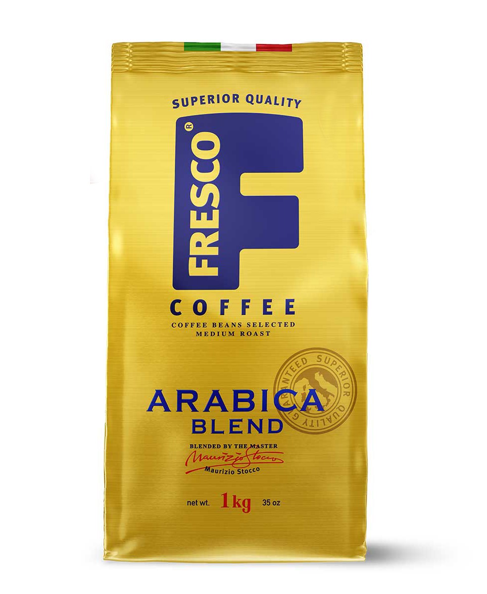 Кофе Fresco Arabica Blend, в зёрнах, 1000 гр - отзывы покупателей на  маркетплейсе Мегамаркет | Артикул: 600002989342