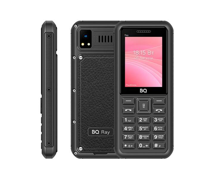 Мобильный телефон BQ 2454 Ray Black (2454 Ray), купить в Москве, цены в интернет-магазинах на Мегамаркет