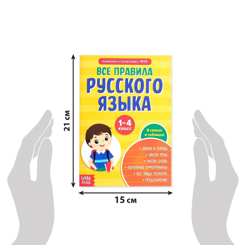 Все правила русского языка в схемах и таблицах. Для начальной школы