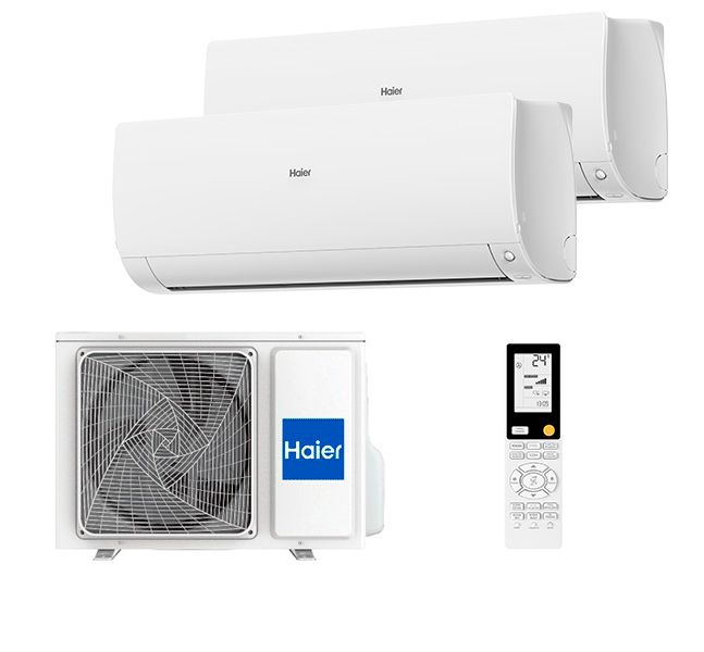 Мульти сплит-система Haier AS25S2SF2FA-Wx2+2U50S2SM1FA-3, купить в Москве, цены в интернет-магазинах на Мегамаркет