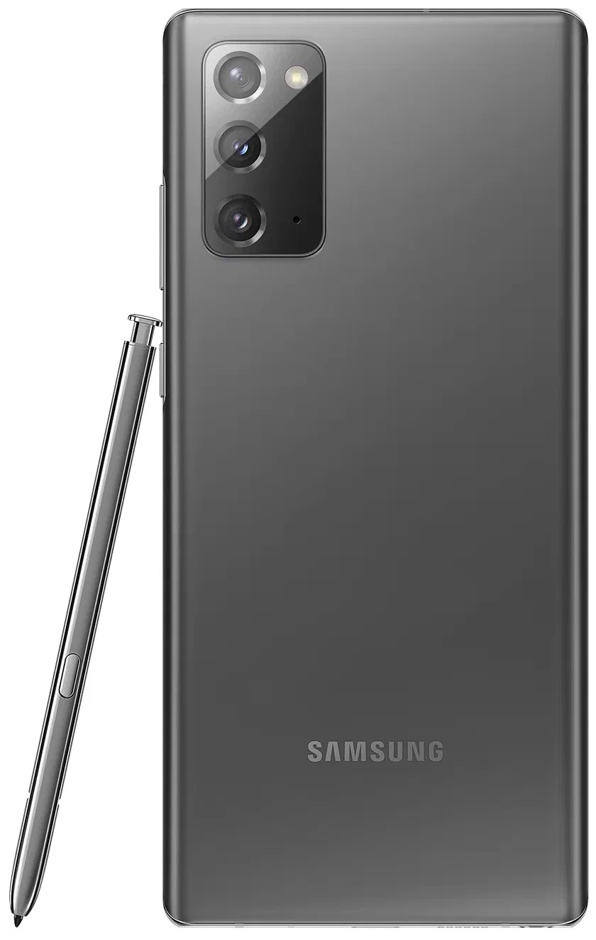 Смартфон Samsung Galaxy Note 20 5G 8/256GB Gray (Global) – купить в Москве,  цены в интернет-магазинах на Мегамаркет