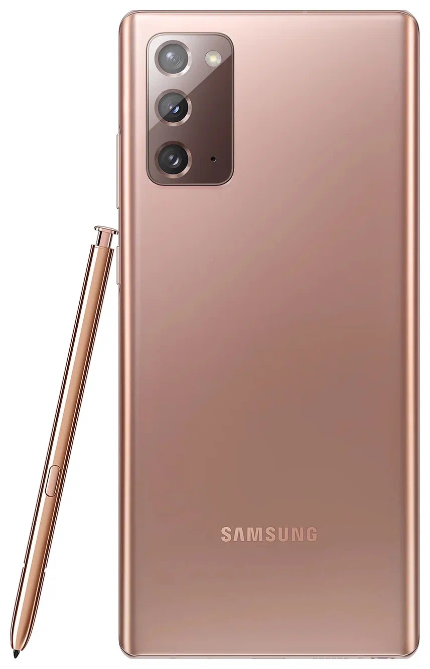 Смартфон Samsung Galaxy Note 20 5G 8/256GB Bronze (Global) – купить в  Москве, цены в интернет-магазинах на Мегамаркет