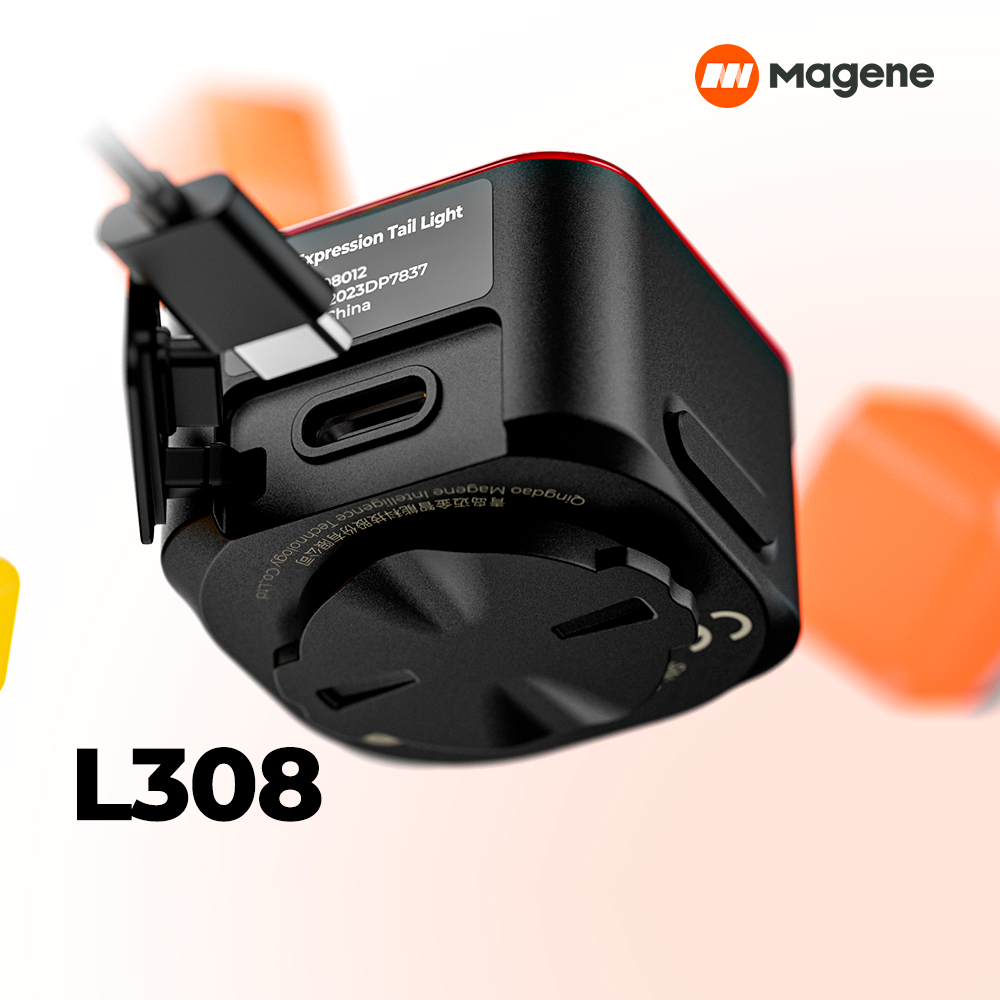 L308 Rtp Велофонарь Magene L308 настраиваемый, с креплением на подседельный ...